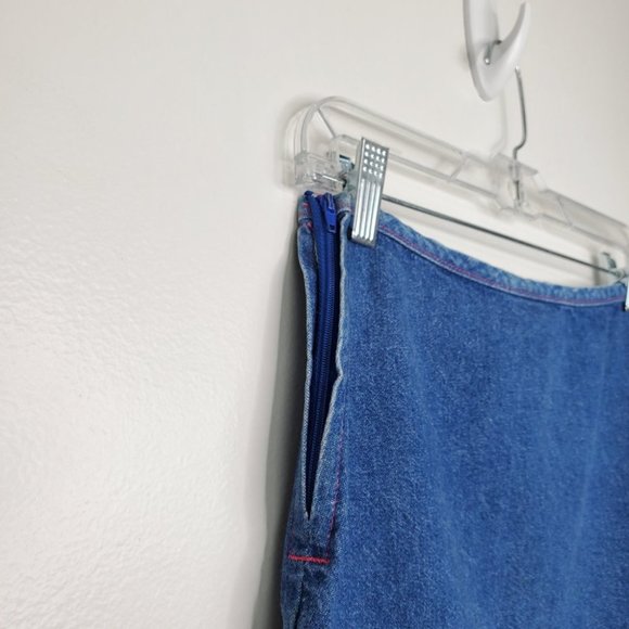 Sanrilo Smiles Girls Hello Kitty Denim Skirt, XL - Picture 4 of 9